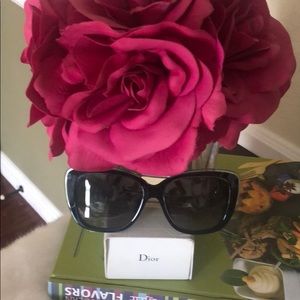Black squared Dior sunglasses